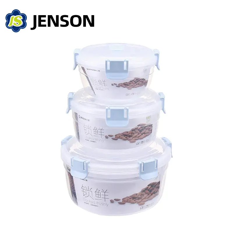 Plastic Food Storage Box with Lid